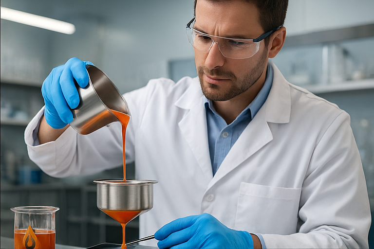 Viscosity testing equipment